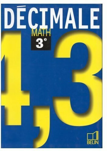 Livrenpoche : Mathématiques 3e - Philippe Depresle - Livre