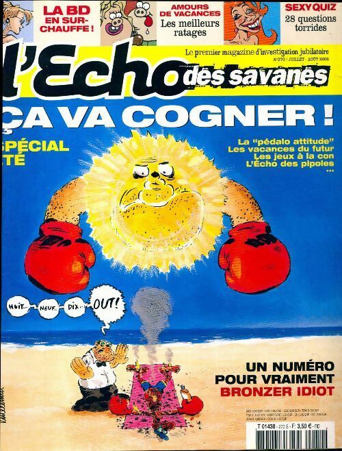 Livrenpoche : L'écho des savanes n°270 - Collectif - Livre
