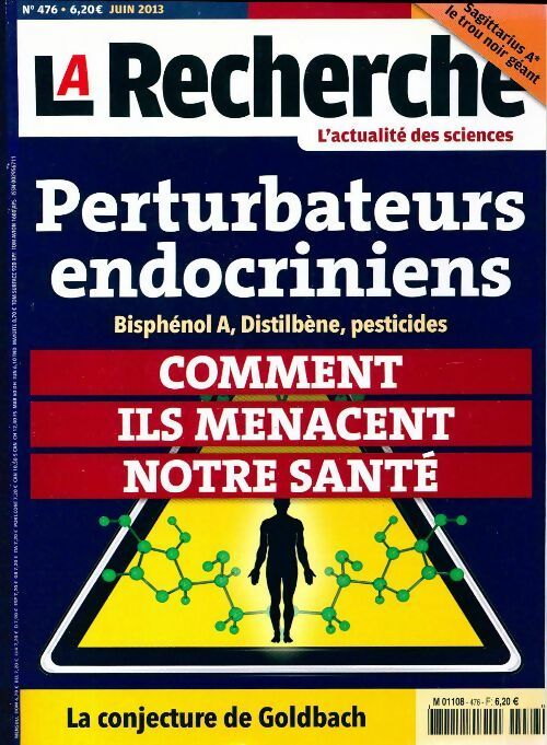 Livrenpoche : La recherche n°476 : Perturbateurs endocriniens - Collectif - Livre