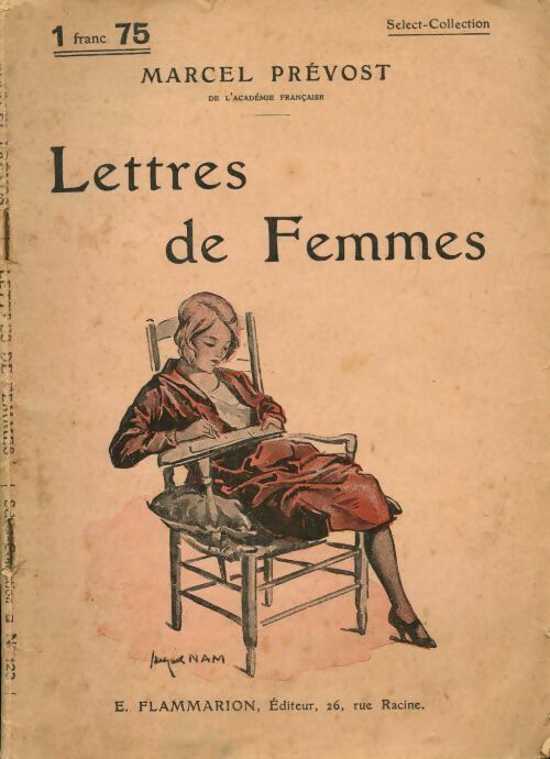Lettres de femmes - Marcel Prévost -  Flammarion GF - Livre