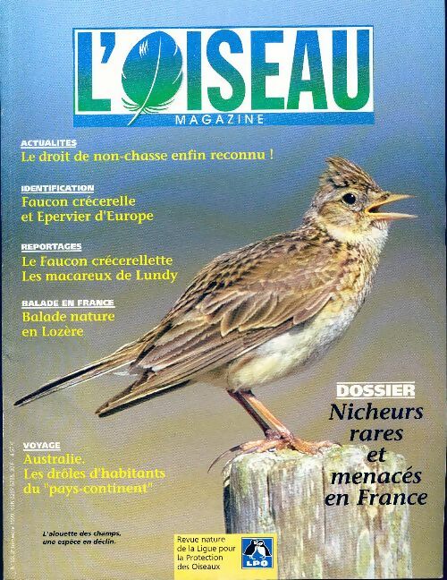 L'oiseau mag n°60 : Nicheurs rares et menacés de France - Collectif -  L'oiseau Mag - Livre