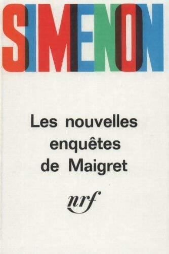 Livrenpoche : Les nouvelles enquêtes de Maigret - Georges Simenon - Livre