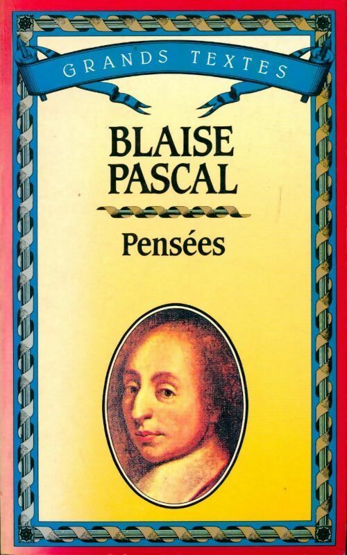 Livrenpoche : Pensées - Pascal - Livre