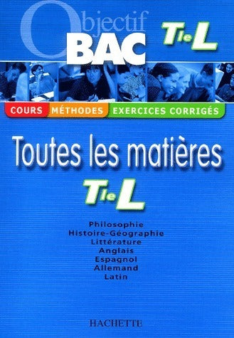 Livrenpoche : Objectif bac terminale L - Jean-Rémy Cuenot - Livre