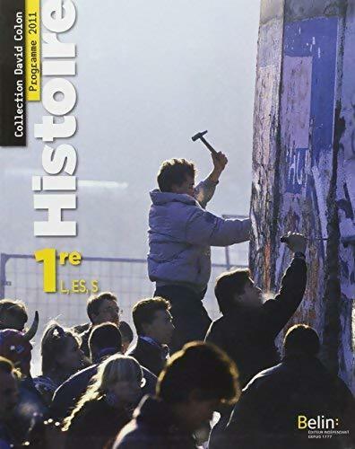 Livrenpoche : Histoire Première L, ES, S - Collectif - Livre