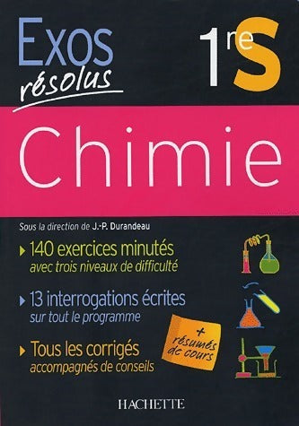 Livrenpoche : Chimie 1ère S - Jean-Pierre Durandeau - Livre