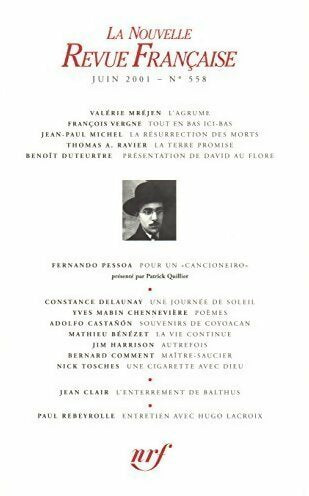 Livrenpoche : La nouvelle revue française n°558 - Collectif - Livre