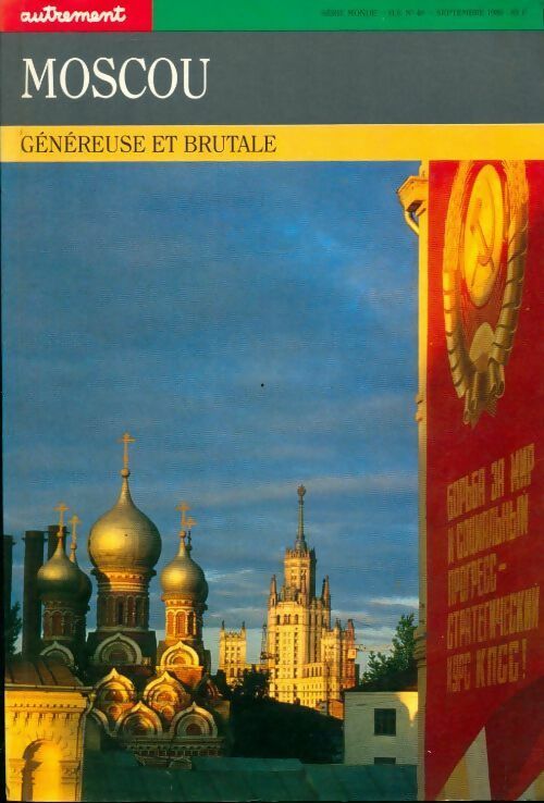 Livrenpoche : Moscou. Généreuse et brutale - Luba Jurgenson - Livre