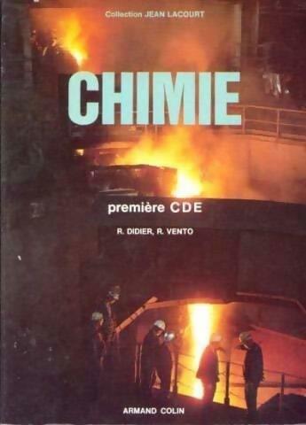 Livrenpoche : Chimie 1ère C D E - René Vento, Didier - Livre