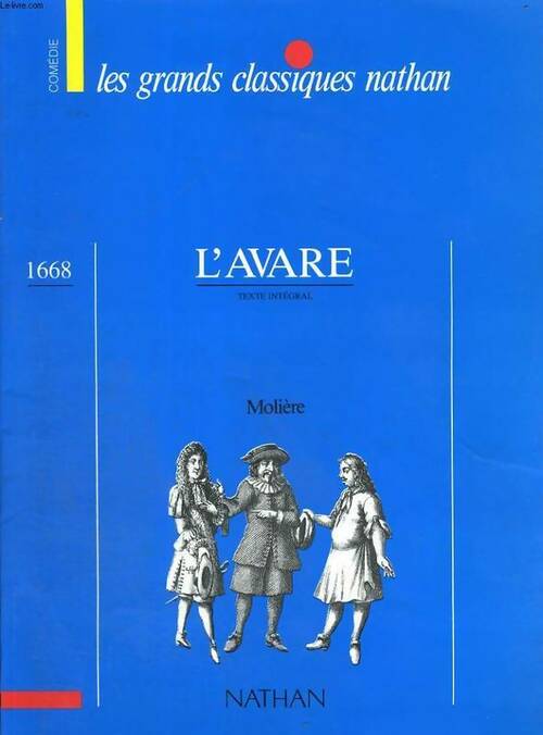 Livrenpoche : L'avare - Molière - Livre