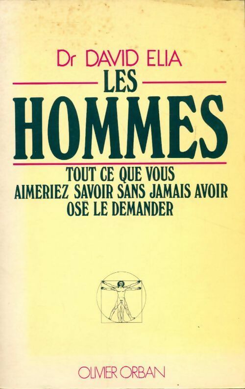 Livrenpoche : Les hommes - Dr David Elia - Livre