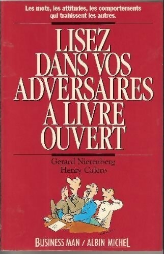 Livrenpoche : Lisez dans vos adversaires à livre ouvert - Gérard Nierenberg, Henry Calens - Livre