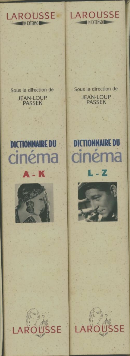 Livrenpoche : Dictionnaire du cinéma (coffret 2 vol.) - Collectif - Livre