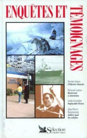 Livrenpoche : L?odyssée blanche / Bienvenue à Jonestown / Implacable océan / Justice pour les enfants - Collectif - Livre