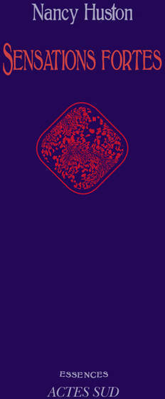 Livrenpoche : Sensations fortes - Huston - Livre