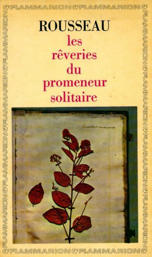Livrenpoche : Les rêveries du promeneur solitaire - Jean-Jacques Rousseau - Livre