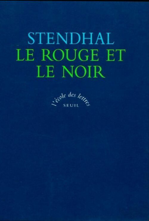 Livrenpoche : Le rouge et le noir - Stendhal - Livre