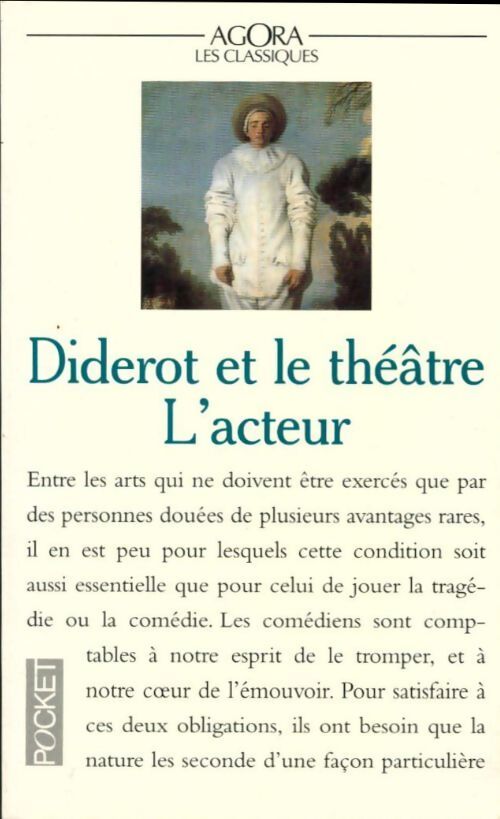 Diderot et le théâtre Tome II : Les acteurs - Denis Diderot - Livre