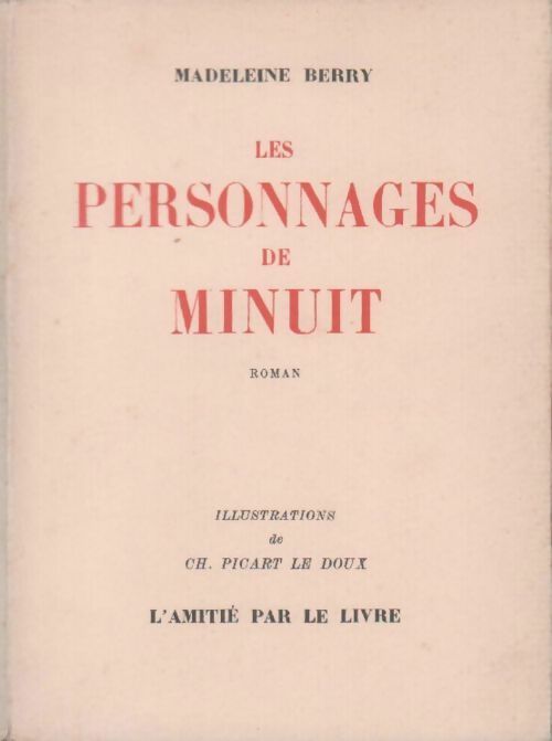 Livrenpoche : Les personnages de minuit - Madeleine Berry - Livre