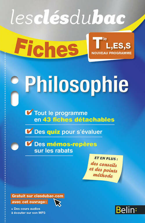 Livrenpoche : Philosophie Terminales L, ES, S - Collectif - Livre