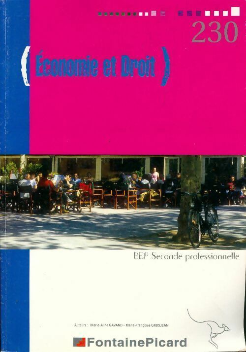 Livrenpoche : Economie et droit BEP seconde professionnelle - Marie-Aline Gavand - Livre