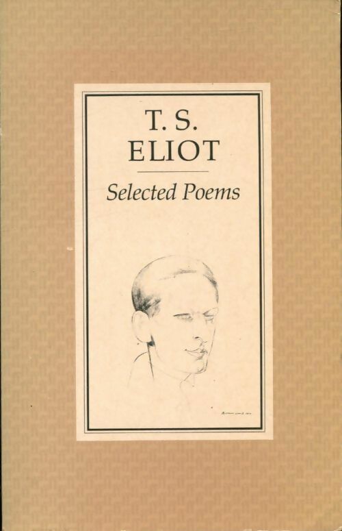 Selected poems - Thomas Stearns Eliot - Livre