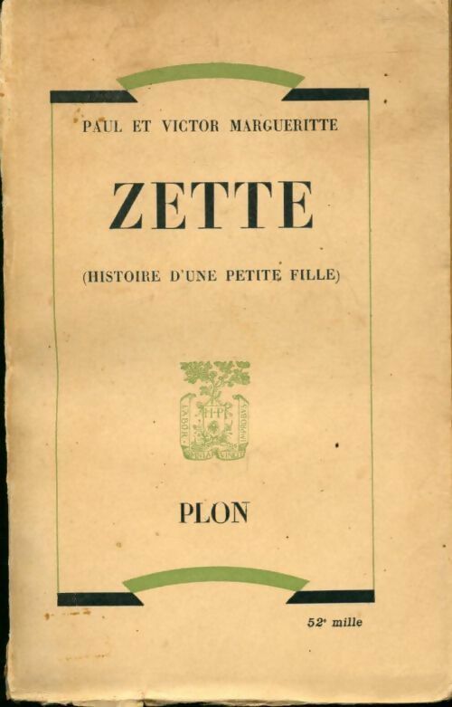 Livrenpoche : Zette - Victor Margueritte - Livre