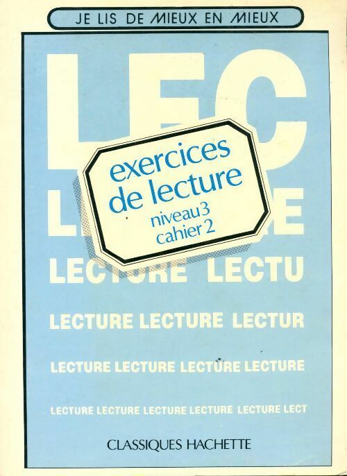 Livrenpoche : Je lis de mieux en mieux niveau 3 CE2-CM1 cahier 2 - Collectif - Livre