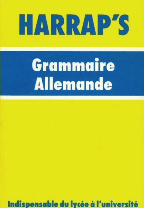 Livrenpoche : Grammaire allemande - Peter Meech - Livre