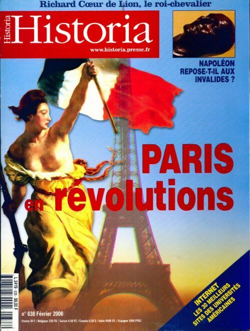 Livrenpoche : Historia n°638 : Paris en révolutions - Collectif - Livre