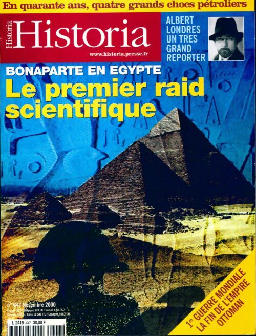 Livrenpoche : Historia n°647 : Le premier raid scientifique - Collectif - Livre