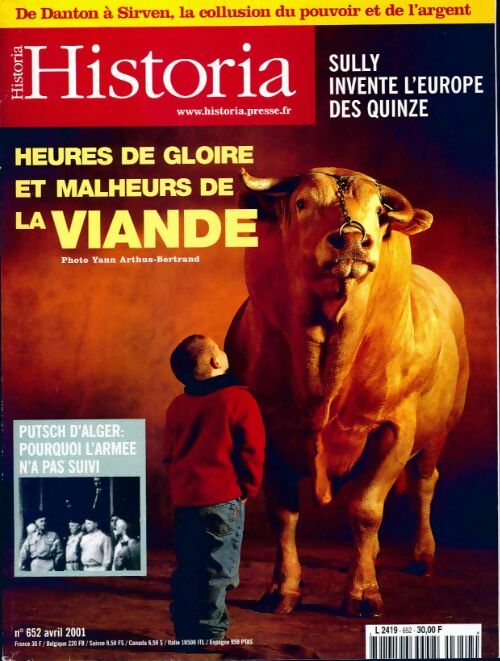 Livrenpoche : Historia n°652 : Heures de gloire et malheurs de la viande - Collectif - Livre