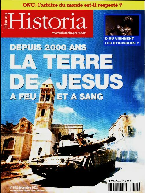 Livrenpoche : Historia n°672 : La terre de Jésus - Collectif - Livre