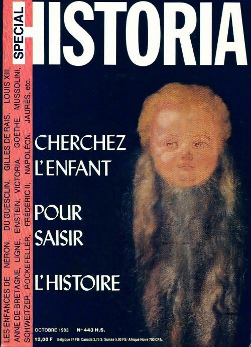 Livrenpoche : Historia spécial n°443 : Cherchez l'enfant - Collectif - Livre