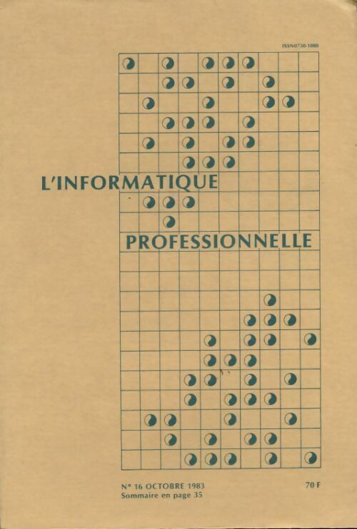 L'informatique professionnelle n°16 - Collectif -  L'informatique professionnelle - Livre