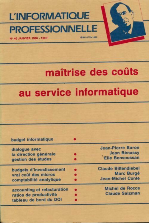 Livrenpoche : L'informatique professionnelle n°40 - Collectif - Livre