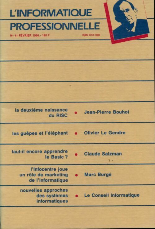 Livrenpoche : L'informatique professionnelle n°41 - Collectif - Livre