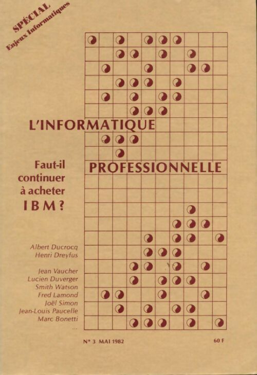 Livrenpoche : L'informatique professionnelle n°3 - Collectif - Livre