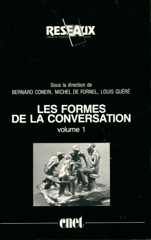 Livrenpoche : Les formes de la conversation Tome I - Collectif - Livre