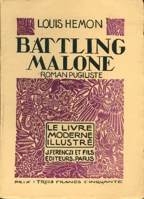 Livrenpoche : Battling Malone, pugiliste - Louis Hémon - Livre