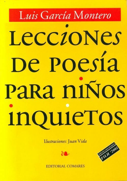 Livrenpoche : Lecciones de poesìa para niños inquietos - Luis Garcia Montero - Livre