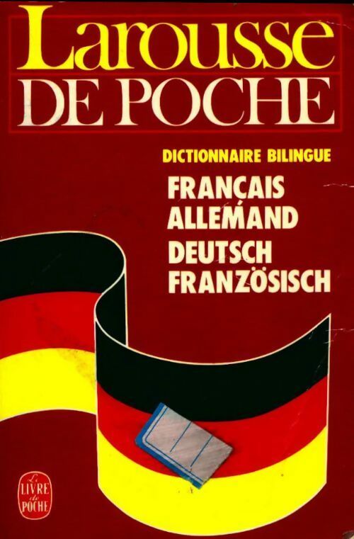 Livrenpoche : Larousse de poche, dictionnaire bilingue français-allemand - Jean Clédière - Livre