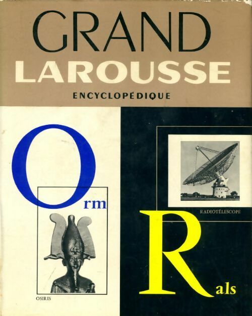 Livrenpoche : Grand dictionnaire Larousse encyclopédique Tome VIII : Orm-ral - Collectif - Livre