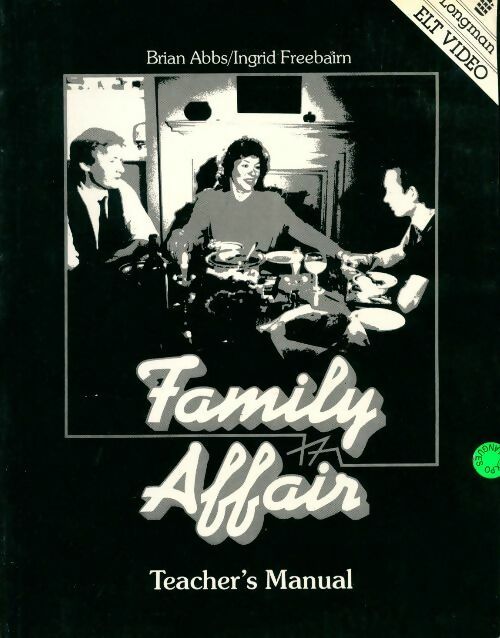 Livrenpoche : Family Affair Teacher's manual - Brian Abbs - Livre