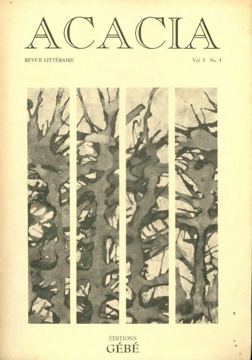 Livrenpoche : Acacia Vol 1 n°1 - Collectif - Livre