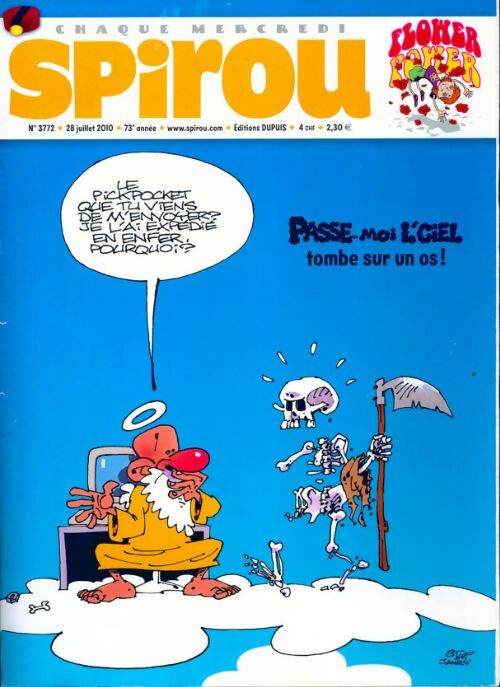 Livrenpoche : Spirou n°3772 : Passe-moi l'ciel - Collectif - Livre