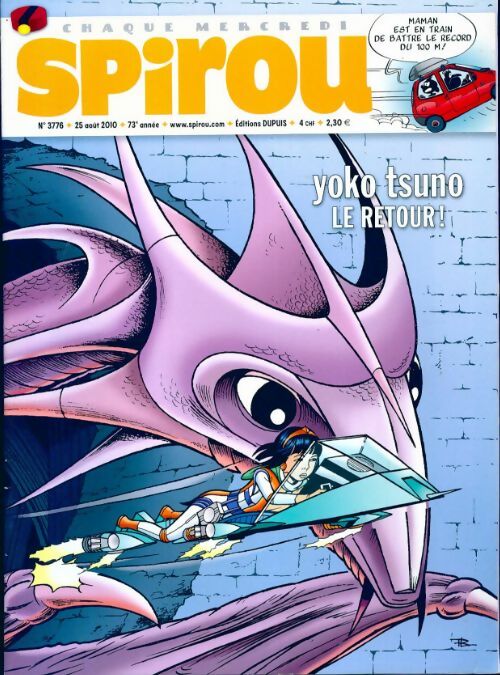Livrenpoche : Spirou n°3776 : Yoko Tsuno, le retour ! - Collectif - Livre