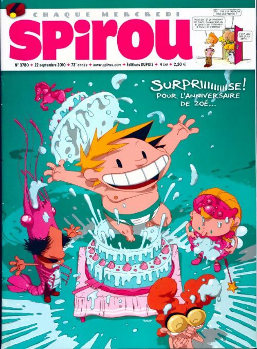 Livrenpoche : Spirou n°3780 : Surpriiiiiiiise ! - Collectif - Livre