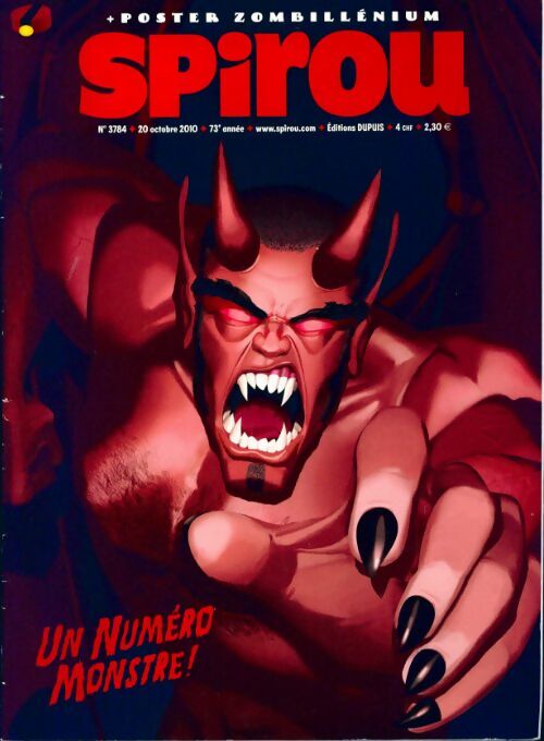 Livrenpoche : Spirou n°3784 : Un numéro monstre ! - Collectif - Livre