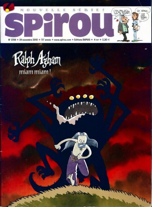 Spirou n°3789 : Ralph Azham, miam miam ! - Collectif -  Spirou - Livre